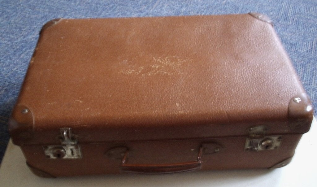 Oude koffer - vintage, nostalgie, Antiek en Kunst, Verzenden