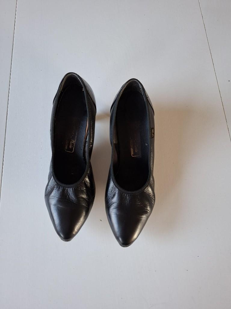 dansschoenen vrouw zwart maat 37,5 Jeanne Marie, Sport en Fitness, Dansen, Ophalen of Verzenden, Gebruikt, Schoenen