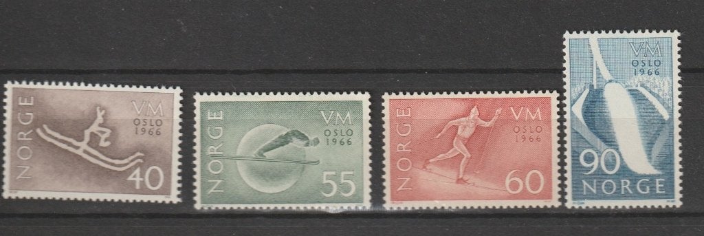 TSS Kavel 1130308 Noorwegen pf minr 537-540, Ophalen, Noorwegen, Postfris