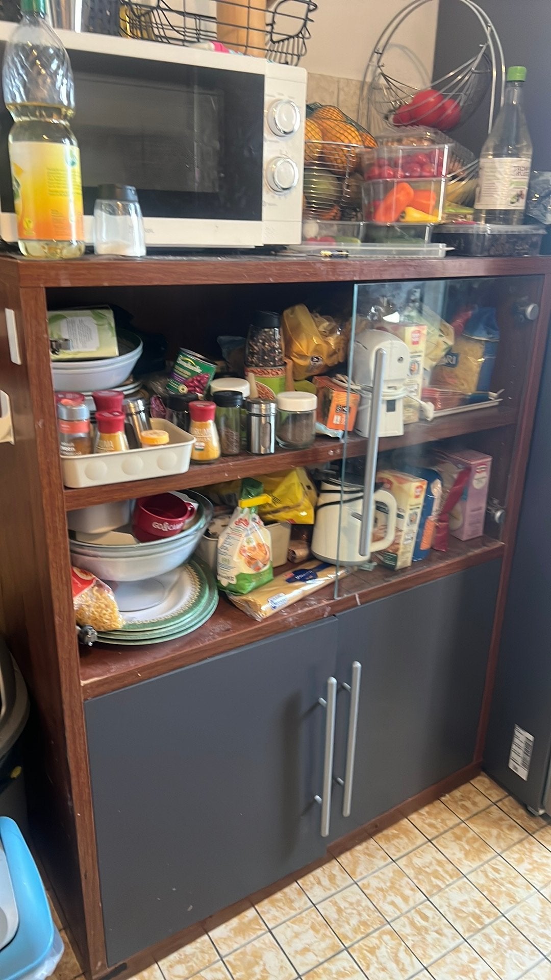Gebruikte mooi kast keukenkast of voor de woonkamer, Ophalen of Verzenden