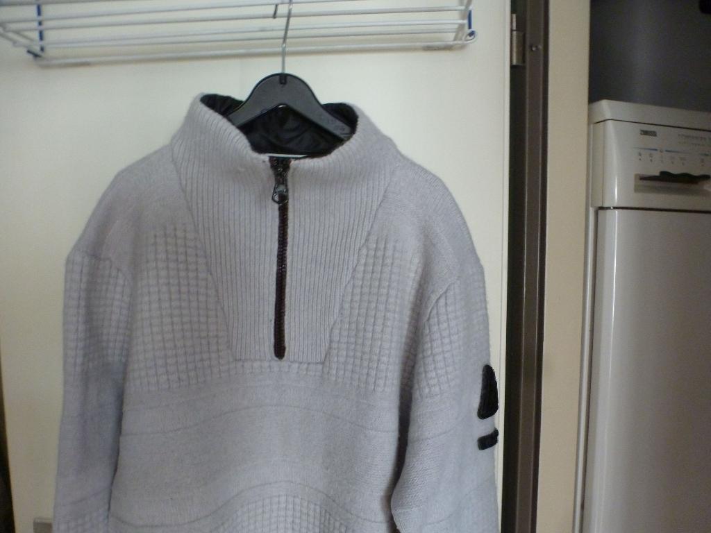 GAASTRA schippers trui LAMSWOL 44 -GRATIS zend, Kleding | Dames, Truien en Vesten, Verzenden, Nieuw, Maat 42/44 (L), Grijs