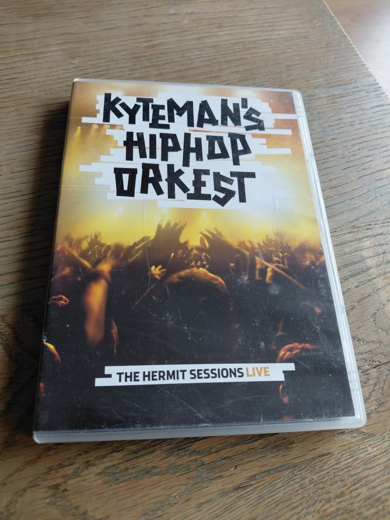 Kyteman's Hiphop Orkest the hermit sessions
Dvd., Cd's en Dvd's, Alle leeftijden, Ophalen of Verzenden, Zo goed als nieuw, Muziek en Concerten