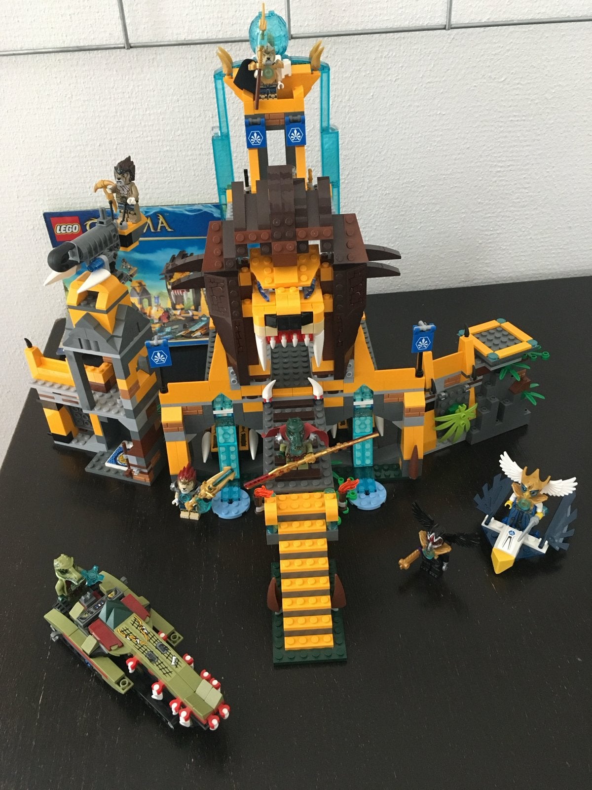 LEGO Chima 70010 Leeuwen CHI Tempel - Complete set, Overige thema's, Lego, Ophalen of Verzenden, Zo goed als nieuw
