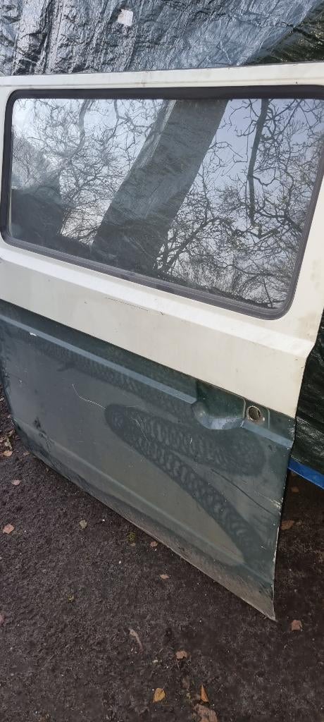 Roestvrije schuifdeur volkswagen t3 bus, Ophalen, Volkswagen