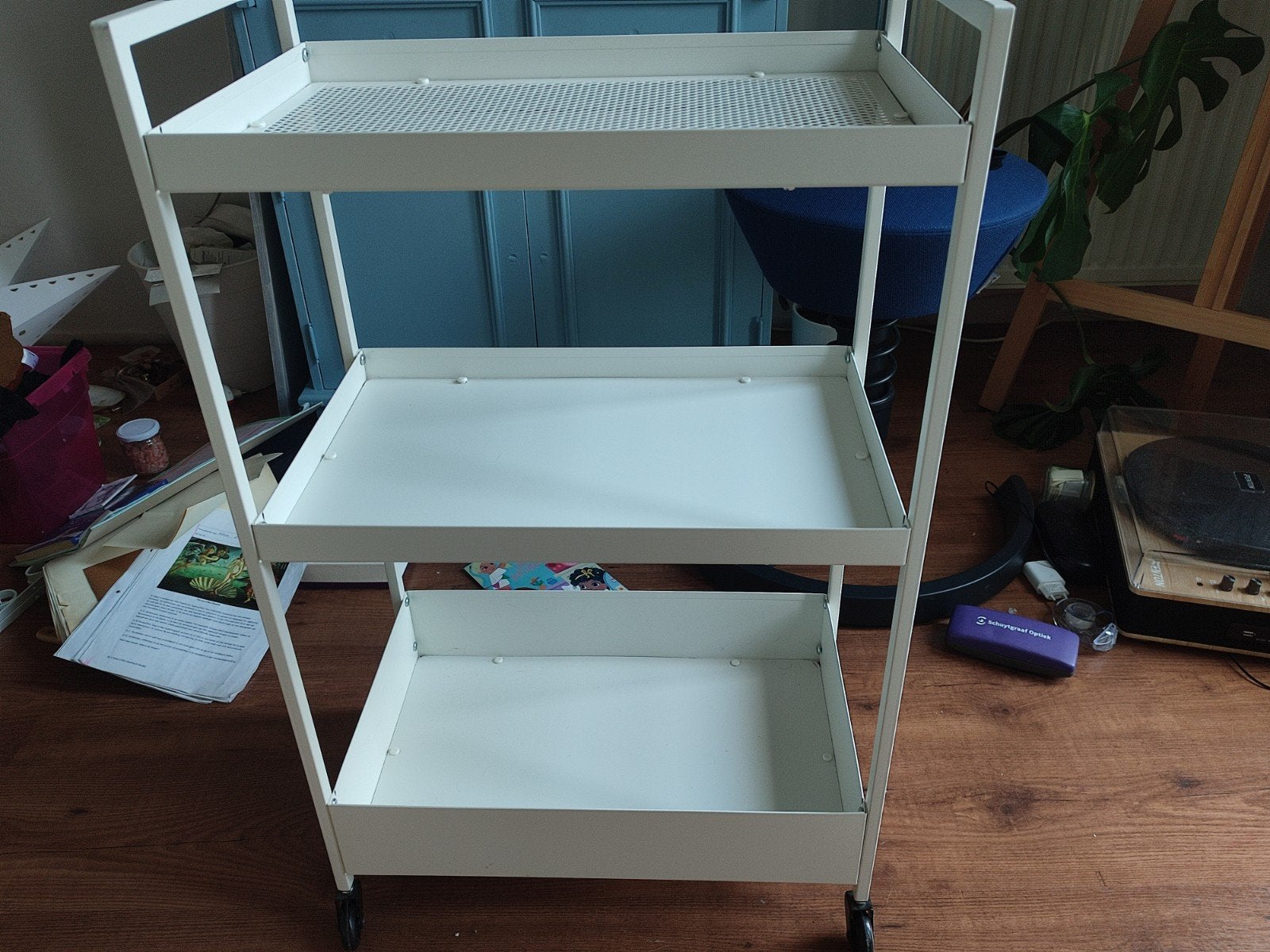 IKEA Nissafors roltafel, Huis en Inrichting, Ophalen, Zo goed als nieuw