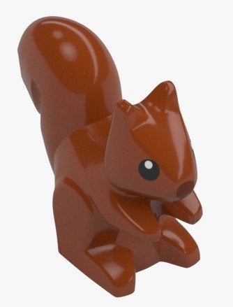 Lego eekhoorn bruin. Nieuw!!, Verzenden, Nieuw, Minifiguur, Lego