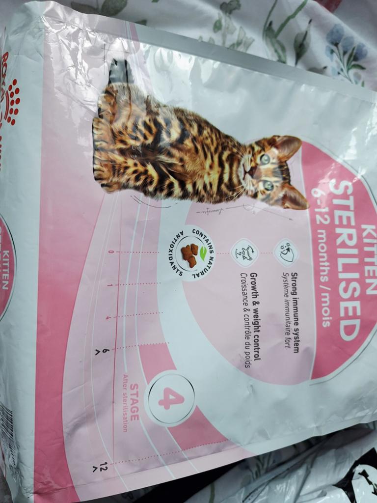 Royal canin kitten sterilised zak met 3,5 kg brokjes, Dieren en Toebehoren, Ophalen, Nieuw