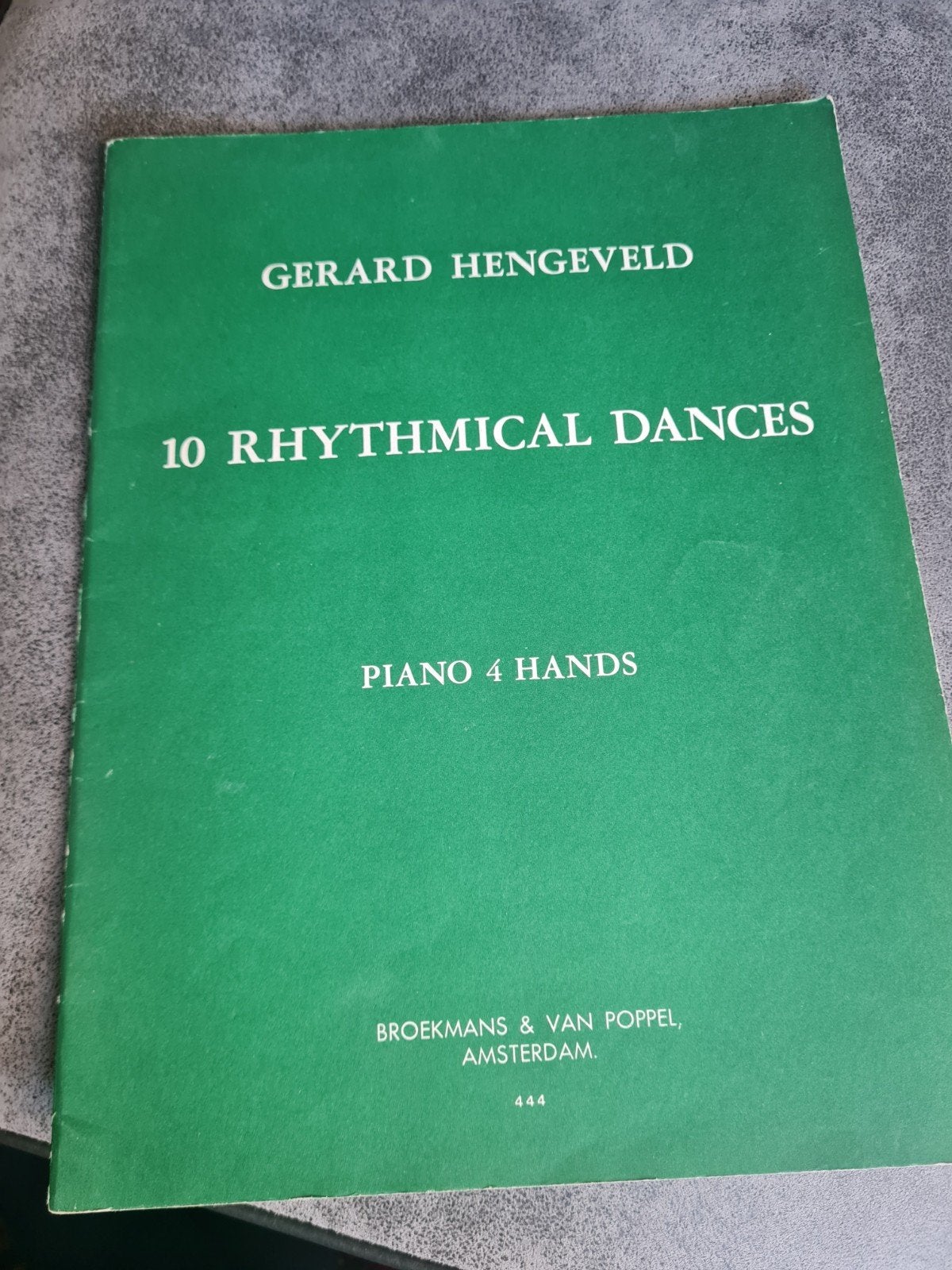 Gerard Hengeveld - 10 Rhythmical Dances voor Piano 4 Handen, Muziek en Instrumenten, Bladmuziek, Ophalen of Verzenden