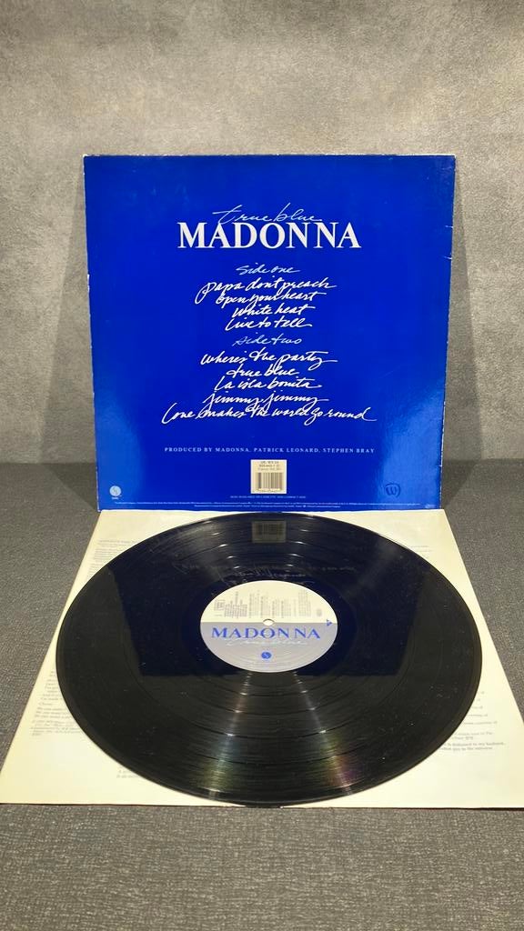 Madonna.  True Blue, Cd's en Dvd's, Gebruikt, 1980 - 1989, Ophalen of Verzenden, Inclusief binnenhoes