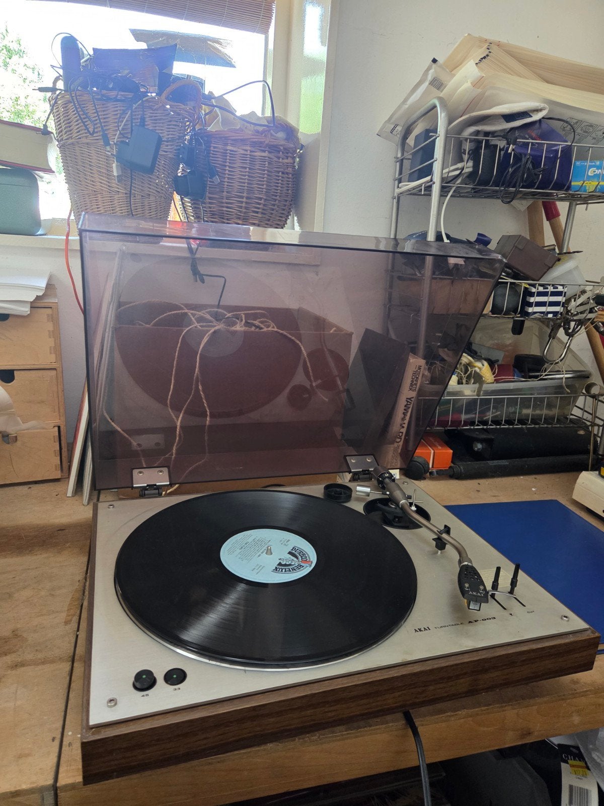 Akai AP-003 Platenspeler - Vintage Geluidservaring, Ophalen, Akai