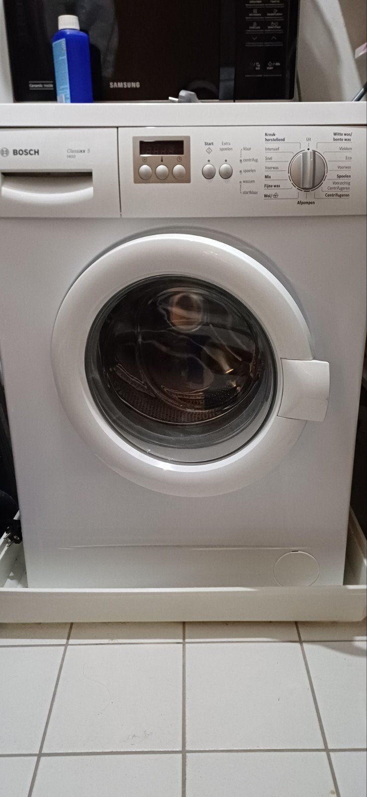 Wasmachine Bosch, Ophalen, Gebruikt, Voorlader, Minder dan 85 cm
