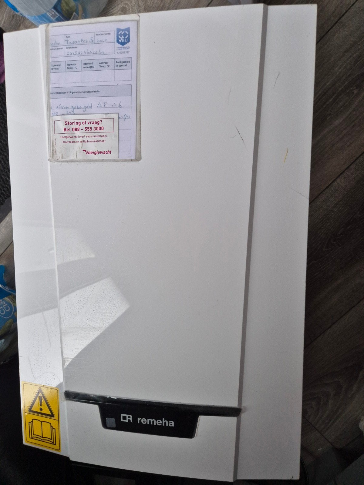 CV ketel, Doe-het-zelf en Verbouw, Verwarming en Radiatoren, 30 tot 80 cm, Gebruikt, Cv-ketel of Combi-ketel, Minder dan 60 cm
