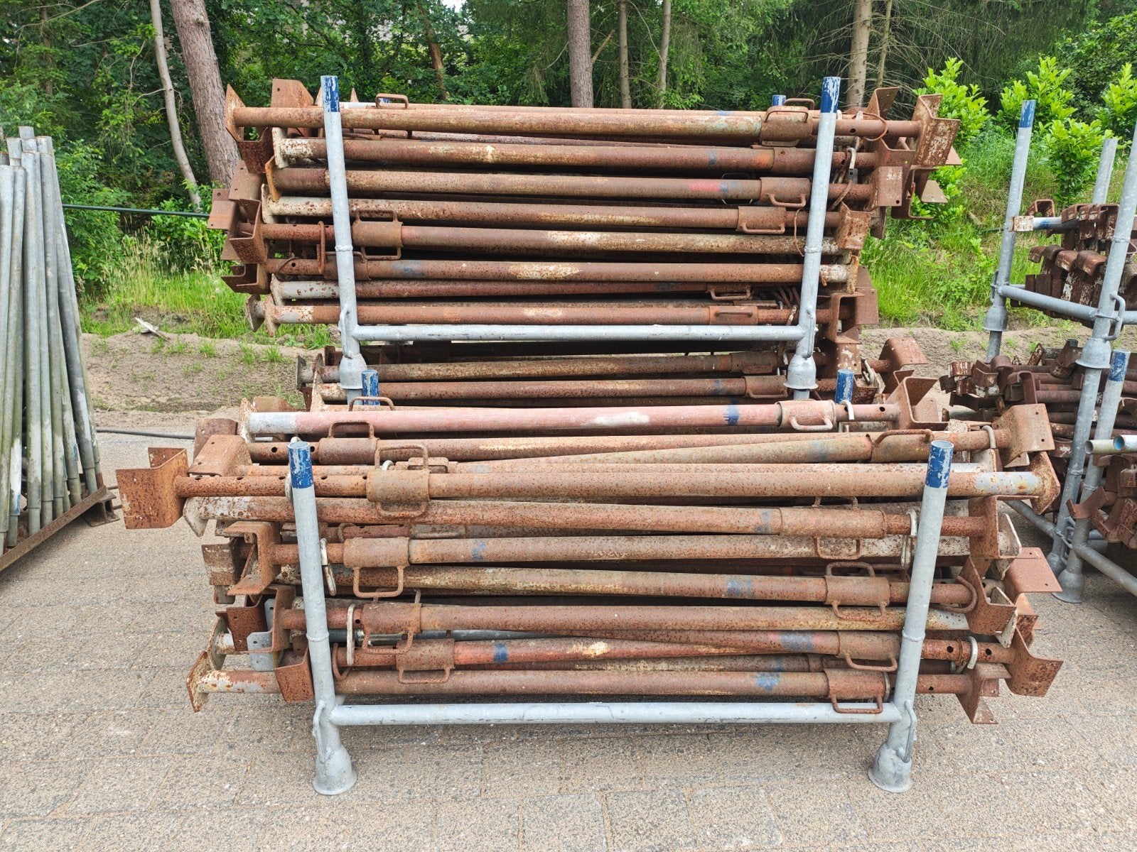 Schroefstempels / Bouwstempels - Diverse Maten, Ophalen, Gebruikt, Overige typen, 2 tot 5 meter