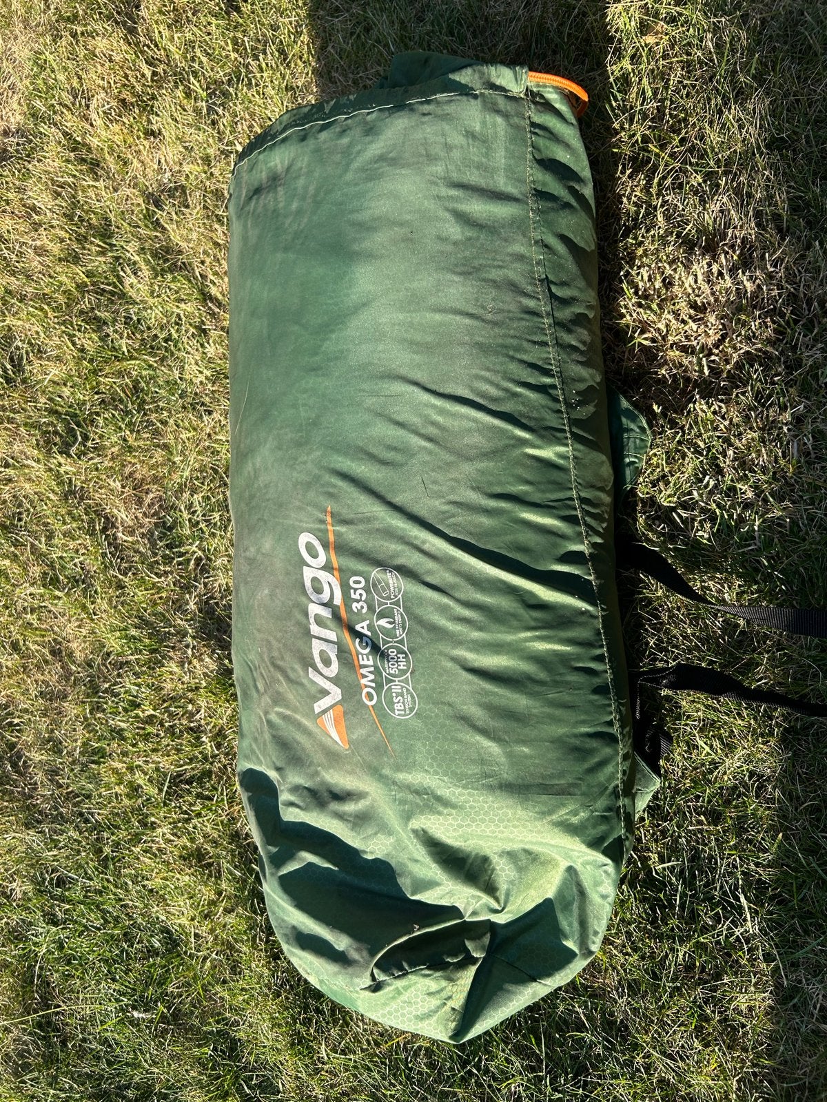 Vango Omega 350 Tent - Groen, 4-seizoenen, 3-persoons, Ophalen, Gebruikt, Tot en met 3