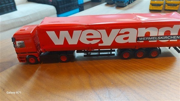 Siku 3815 Mercedes Weyand, Hobby en Vrije tijd, Modelauto's | 1:50, Ophalen of Verzenden, Zo goed als nieuw, Bus of Vrachtwagen