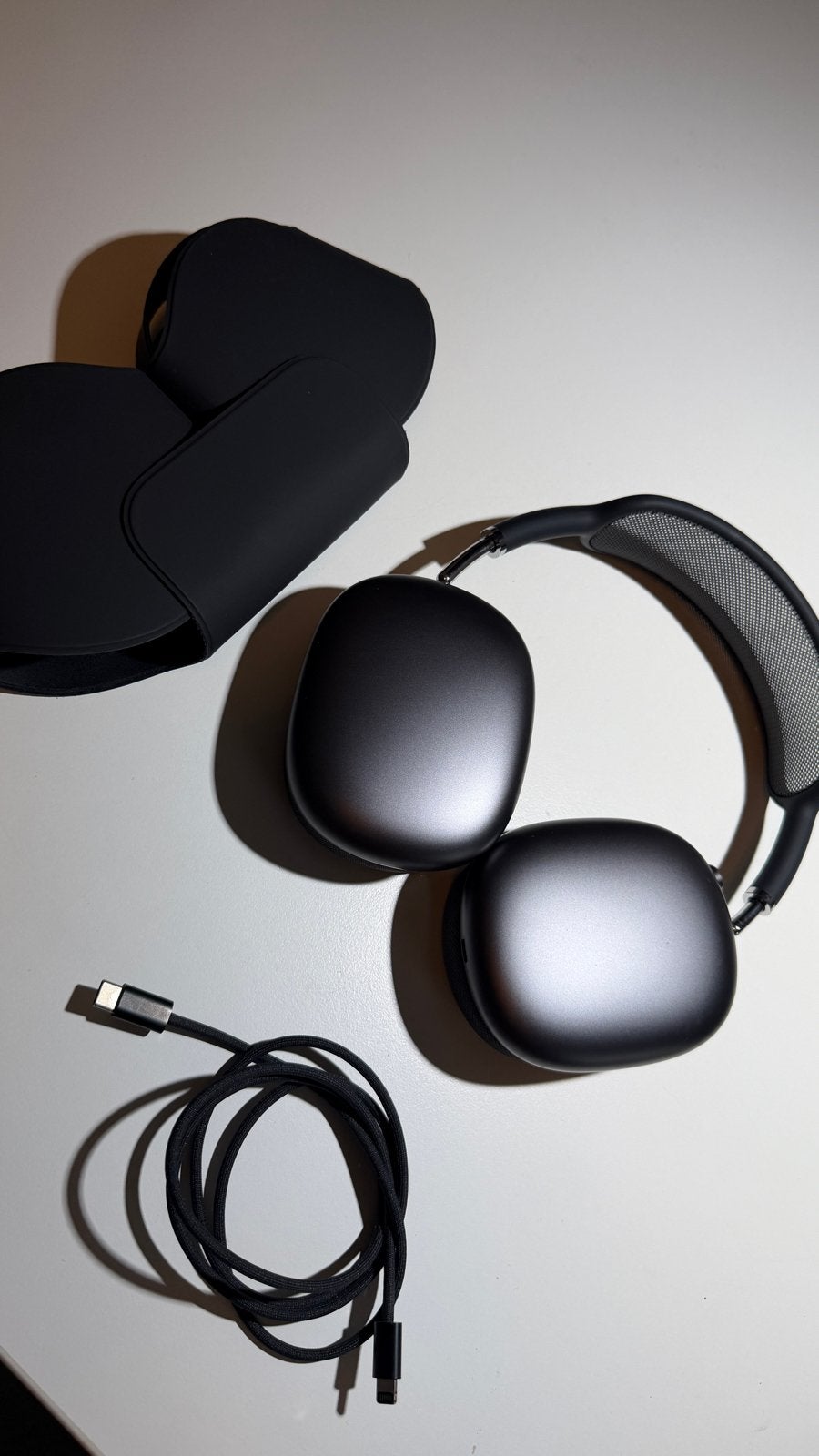 Apple AirPods Max - Spacegrijs (Zo goed als nieuw), Bluetooth, Ophalen of Verzenden, Zo goed als nieuw, Zwart