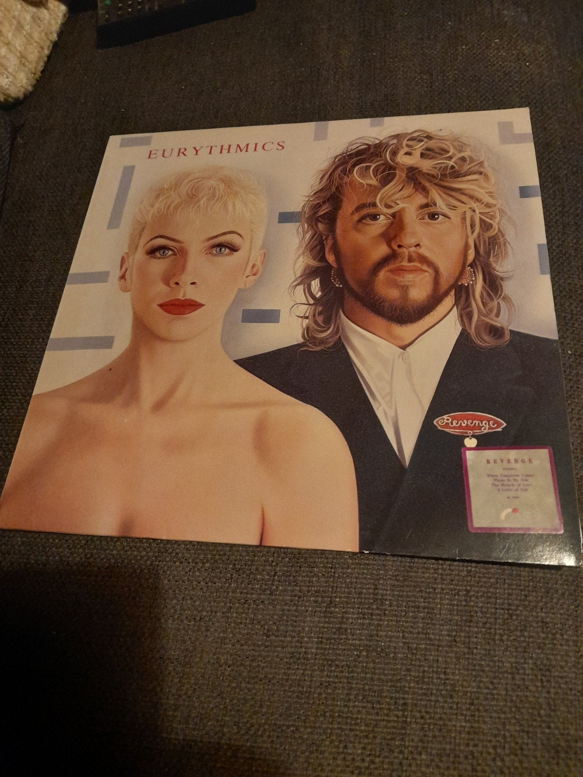 Eurythmics - Revenge LP (1986) - Pop Rock Vinyl, Cd's en Dvd's, Vinyl | Pop, LP, Gebruikt, 12 inch, Verzenden