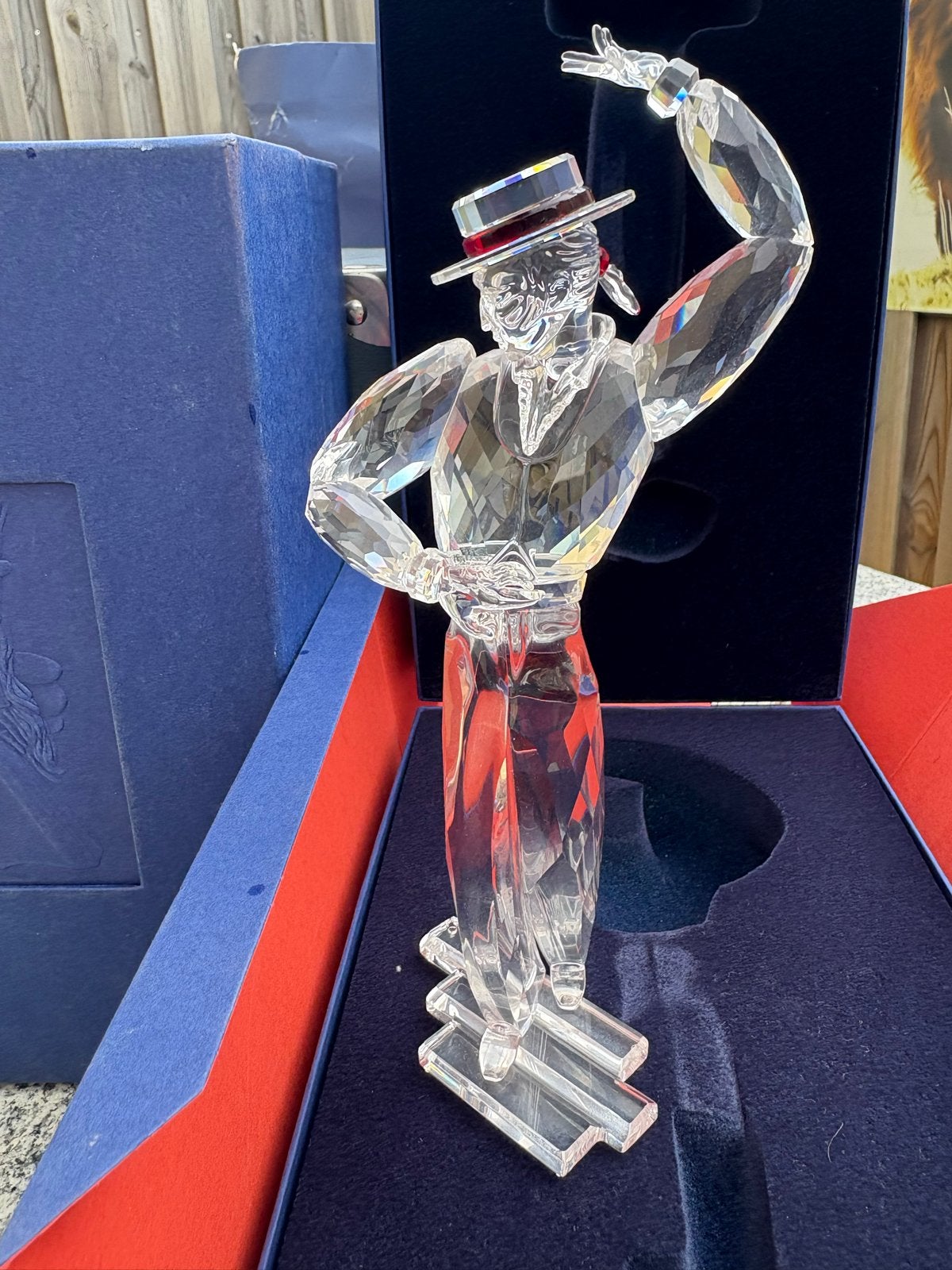 Swarovski Jaarstuk 2003 Isadora Danser met doos, certificaat, Ophalen, Zo goed als nieuw, Figuurtje