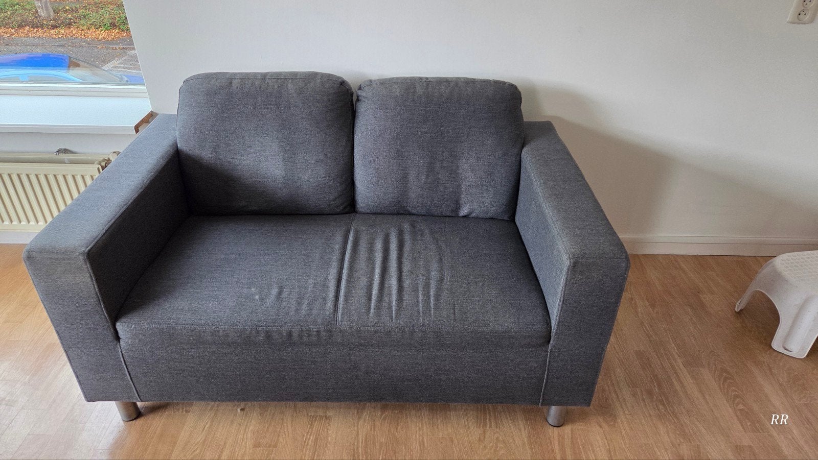 tweezits bank met 2x bijbehorende fauteuil, Ophalen, Gebruikt, 150 tot 200 cm, Tweepersoons