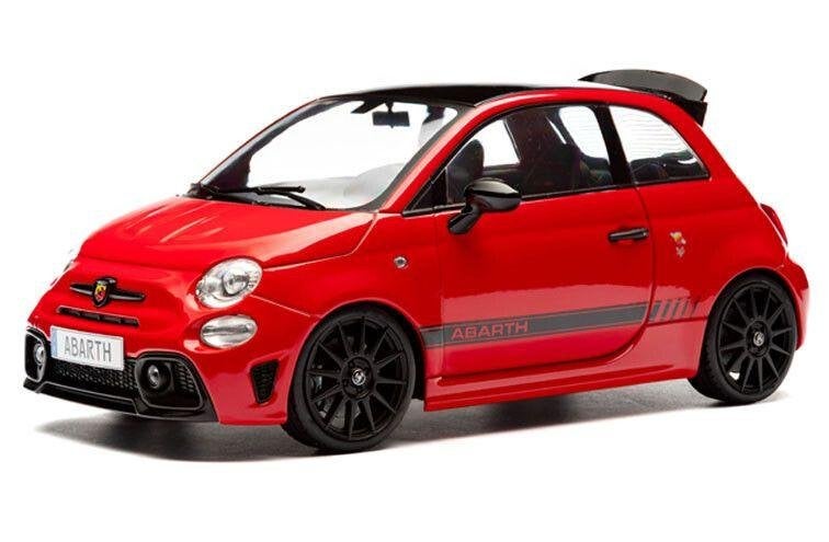 Fiat F595 Abarth Solido Works '23, rood / Solido / 1:18, Solido, Solido, Rue de L' Ecusson 2, 56120 Josselin France, Nieuw