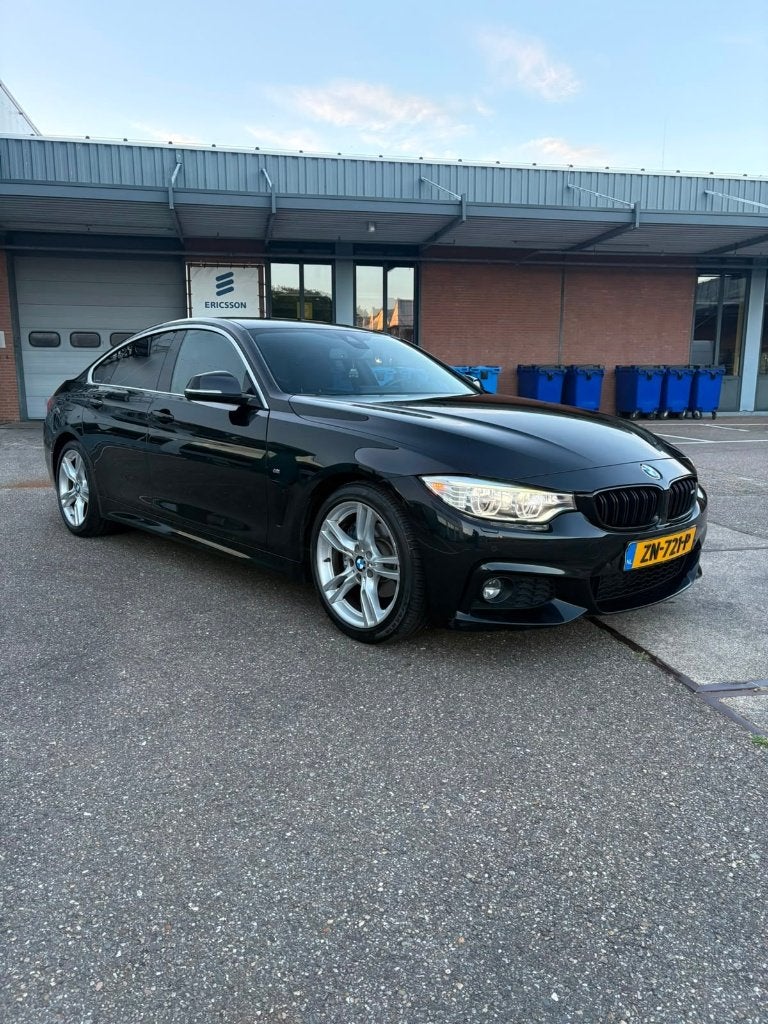 BMW 4-Serie 420i GRAN COUPÉ, Auto's, 1998 cc, Euro 6, Zwart, Particulier