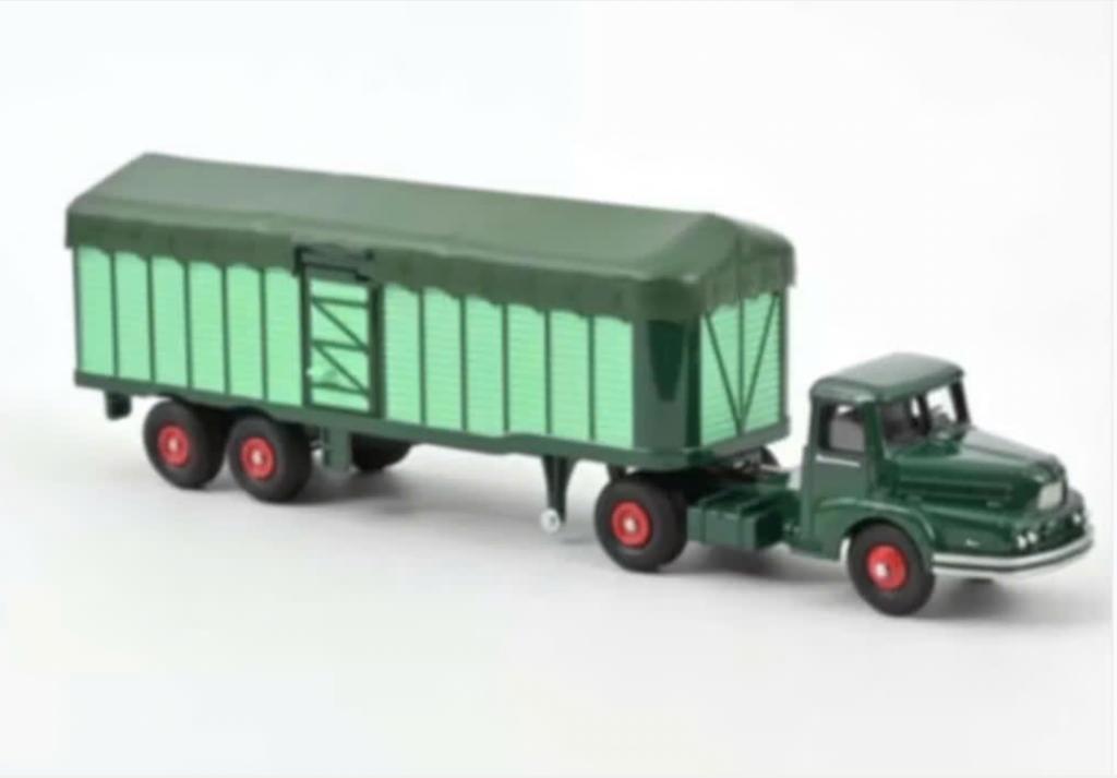 Unic vrachtwagen & aanhanger 1:55 NOREV / DINKY ref. CL5521, Verzenden, Nieuw, Bus of Vrachtwagen, Norev