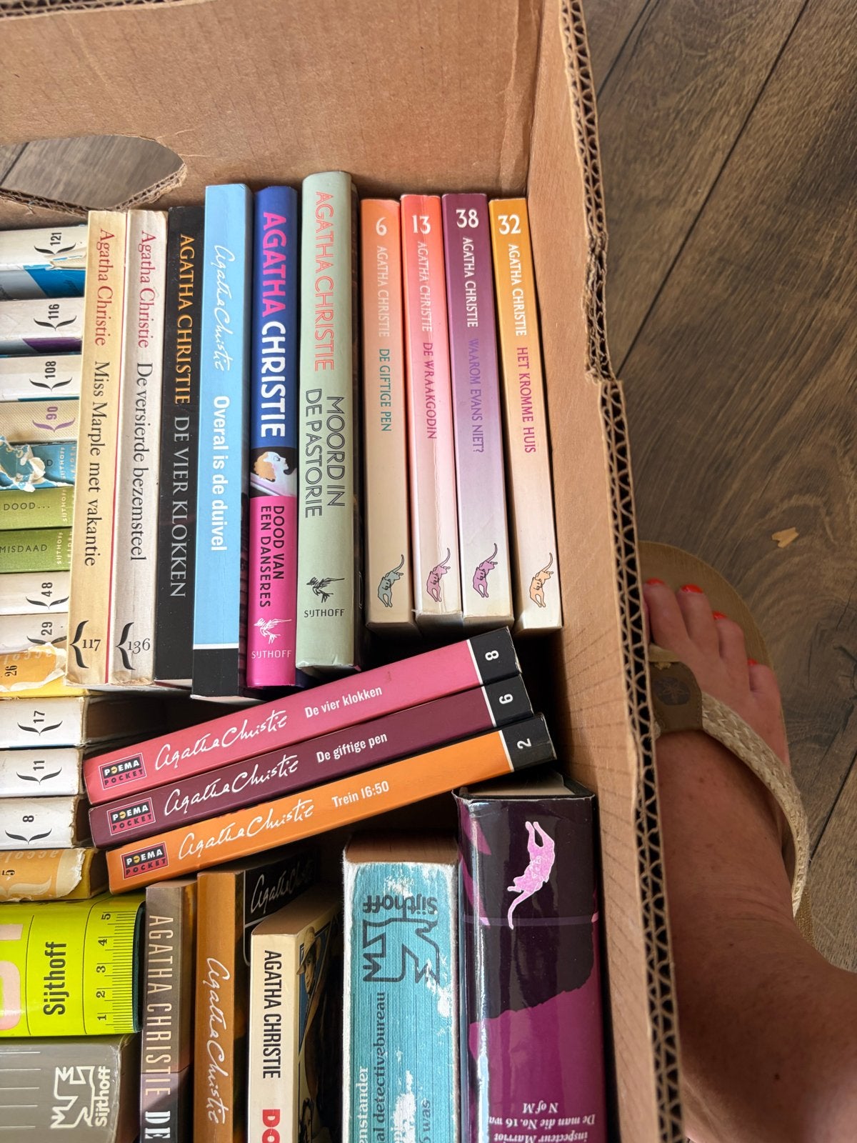 Agatha Christie Boekenpakket: Vijfling en diverse titels, Boeken, Ophalen, Gelezen