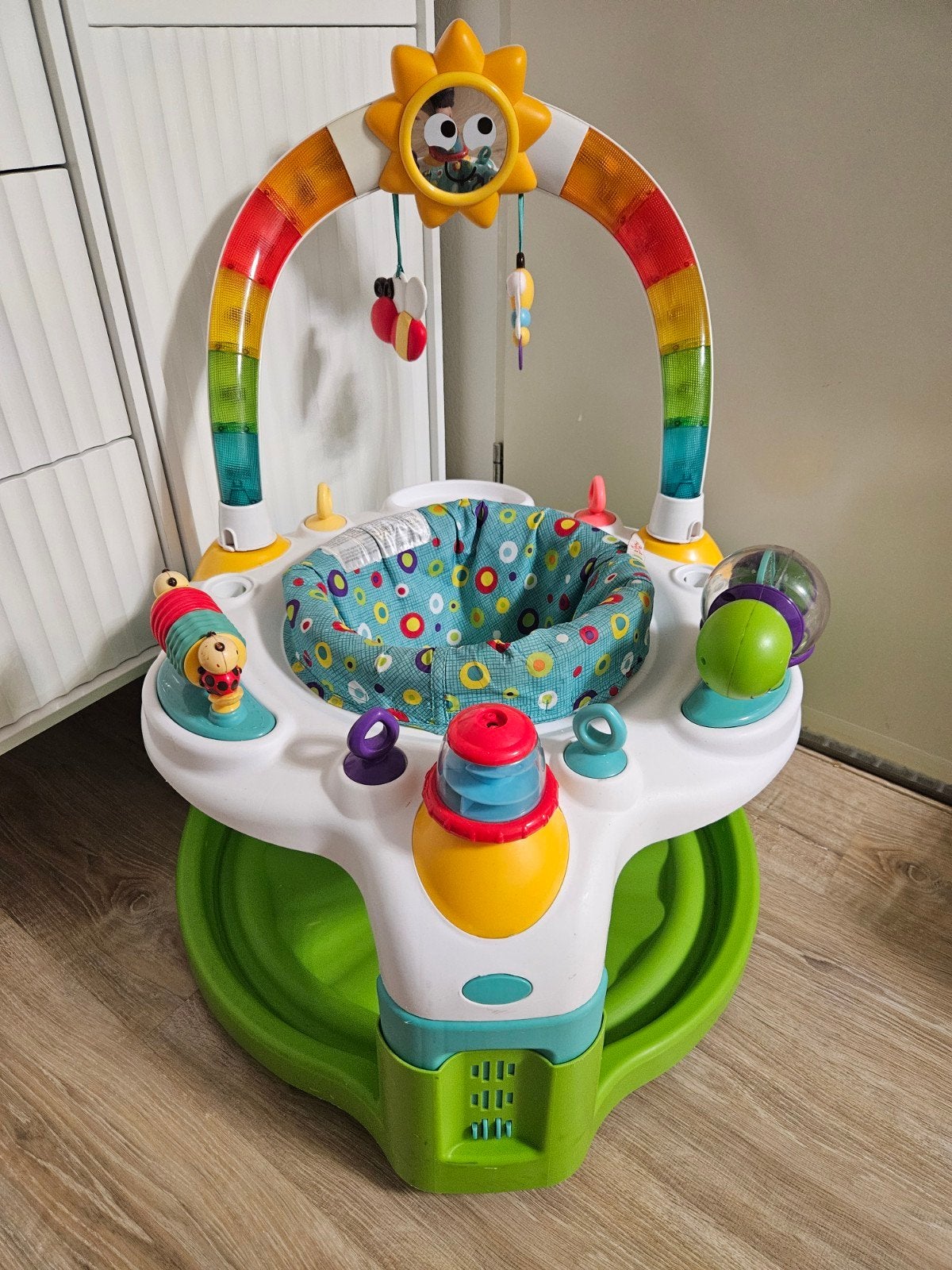 Bright Starts Laugh & Lights Activity tafel & Saucer, Ophalen, Babygym, Met licht
