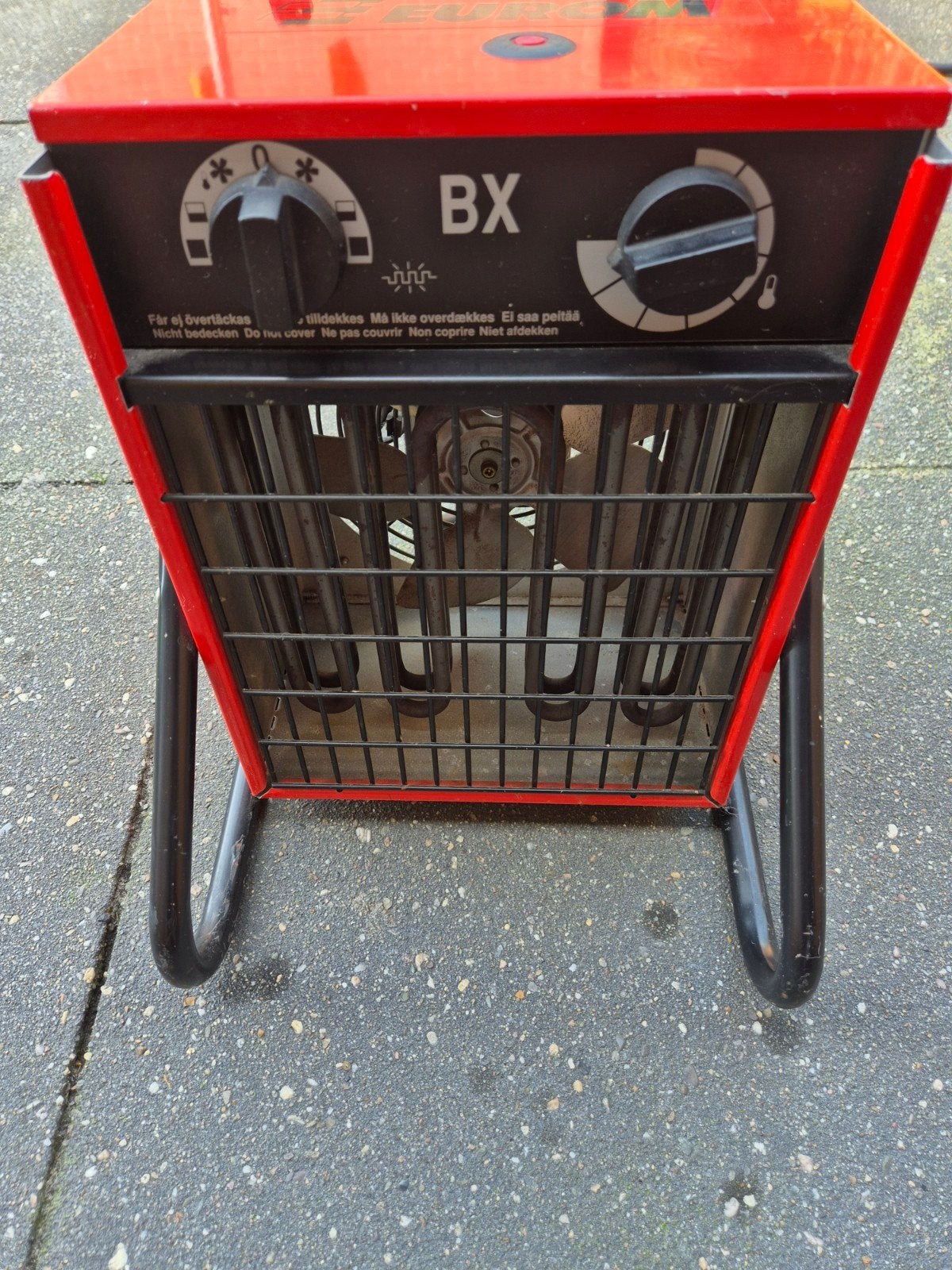 EUROMAC BX 3 E Heater 3000 watt, Ophalen of Verzenden, Gebruikt, Minder dan 150 ampère, Overige typen