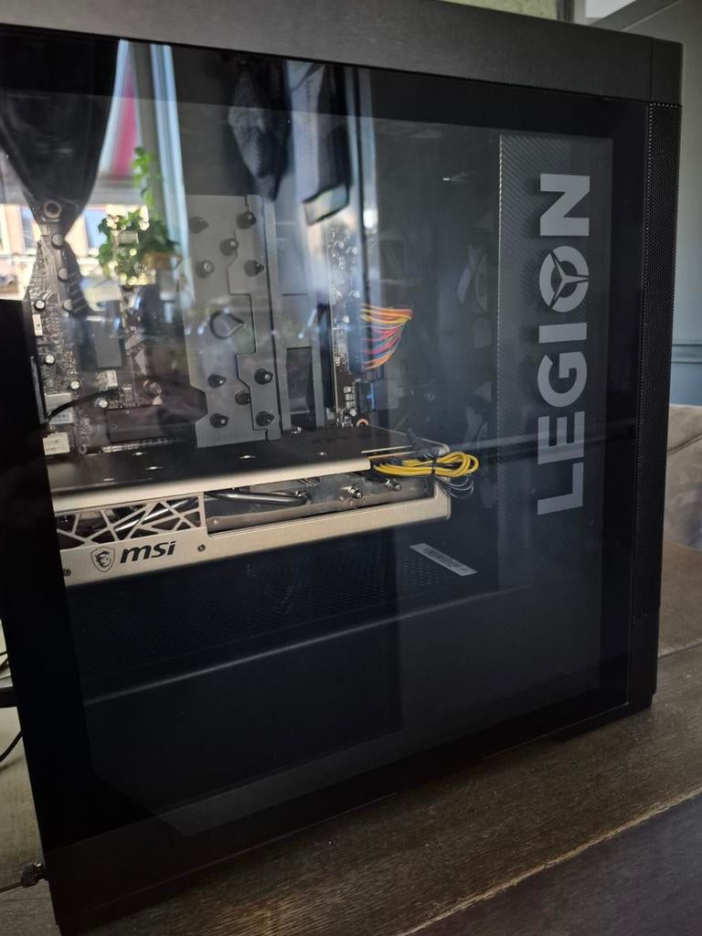 Game Pc Lenovo Legion T5 26amr5, Computers en Software, Desktop Pc's, Ophalen, Virtual Reality, AMD Ryzen 5, Zo goed als nieuw