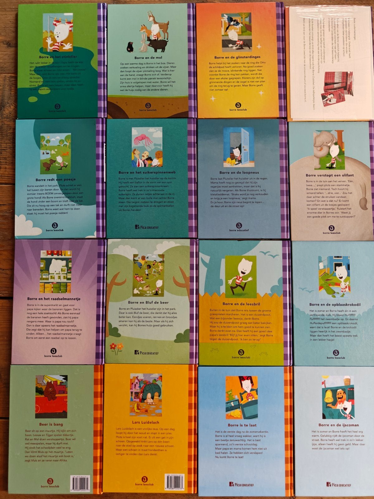 16 Borre boekjes van groep 1/2 en 2., Boeken, Ophalen of Verzenden, Zo goed als nieuw, Fictie algemeen