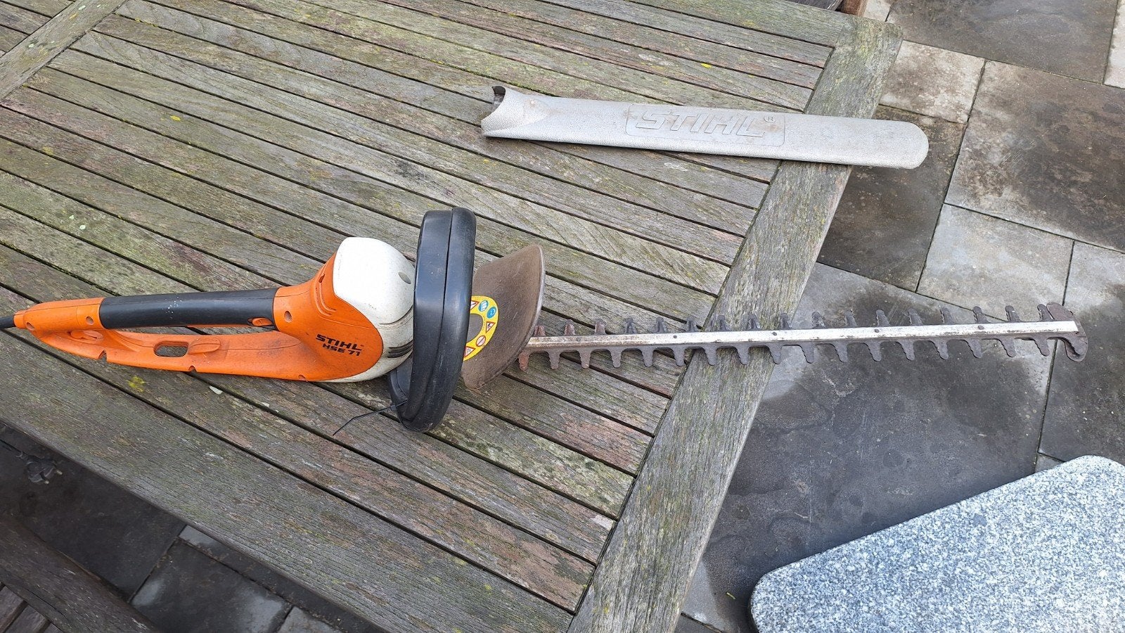 Heggenschaar  Stihl werkt op stroom, Ophalen, Gebruikt, Elektrisch, Sthil