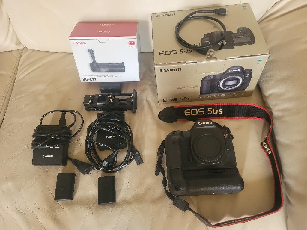 Canon 5DS inclusief Batterygrip, Ophalen, Gebruikt, Spiegelreflex, Canon