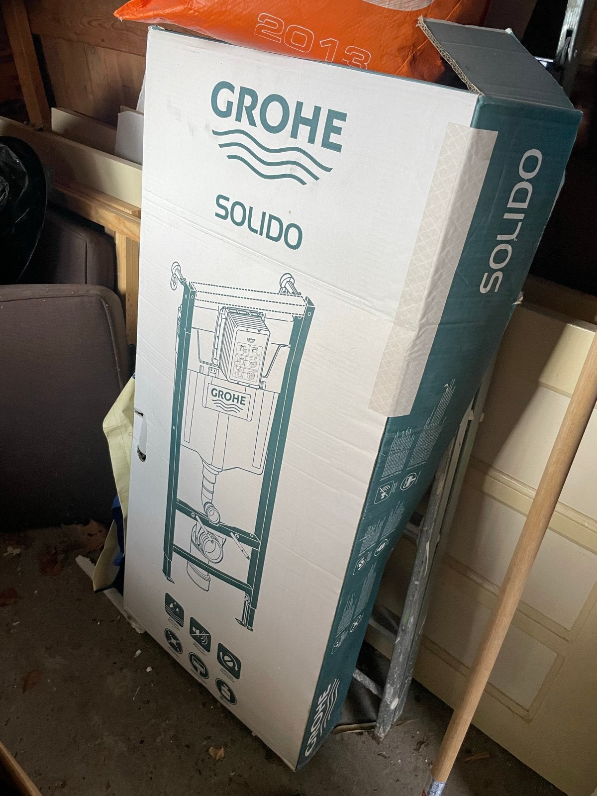 Grohe Solido inbouwreservoir voor toilet, Ophalen, Nieuw, Toilet