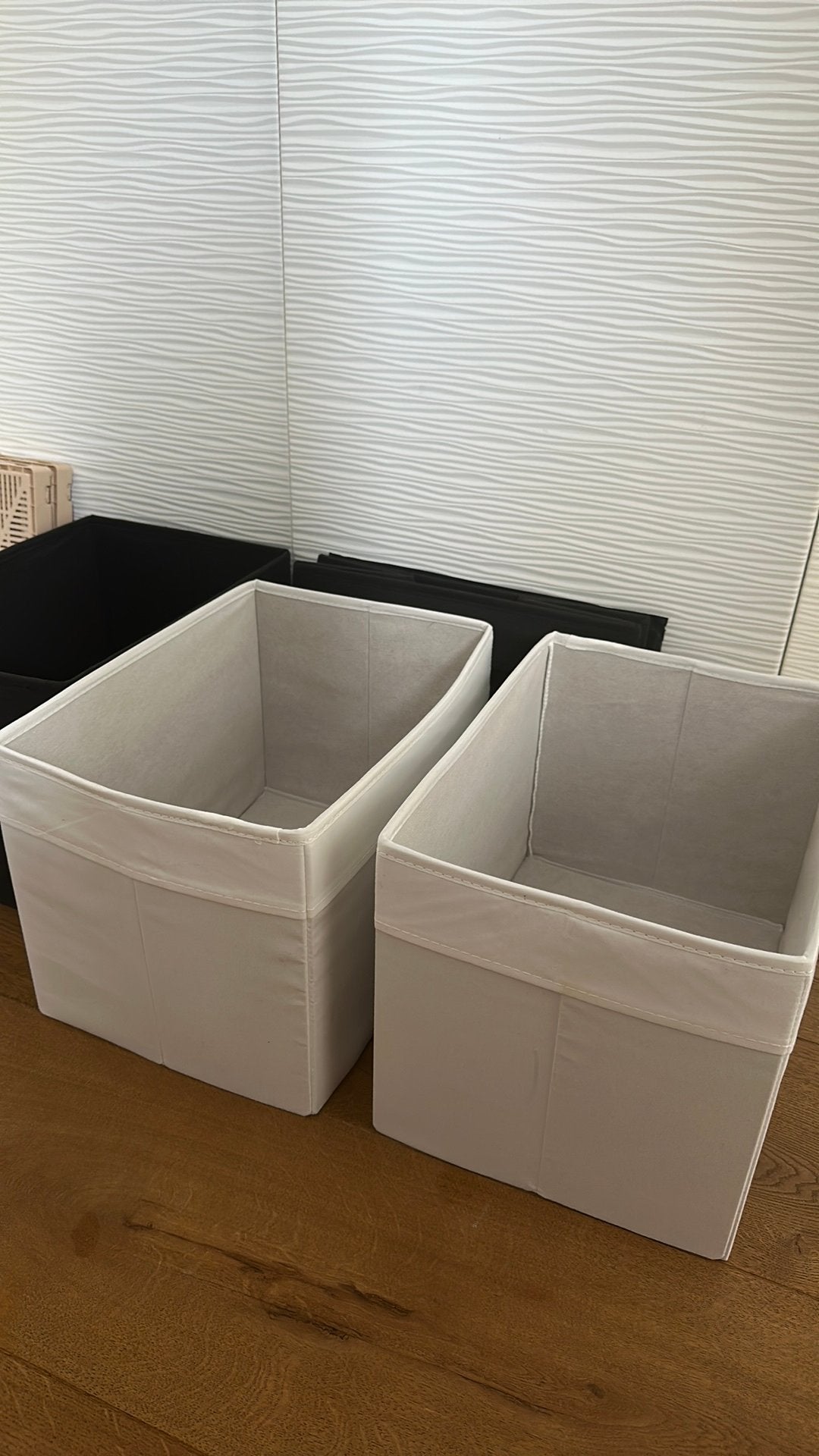 4 IKEA DRÖNA box, Ophalen, Zo goed als nieuw