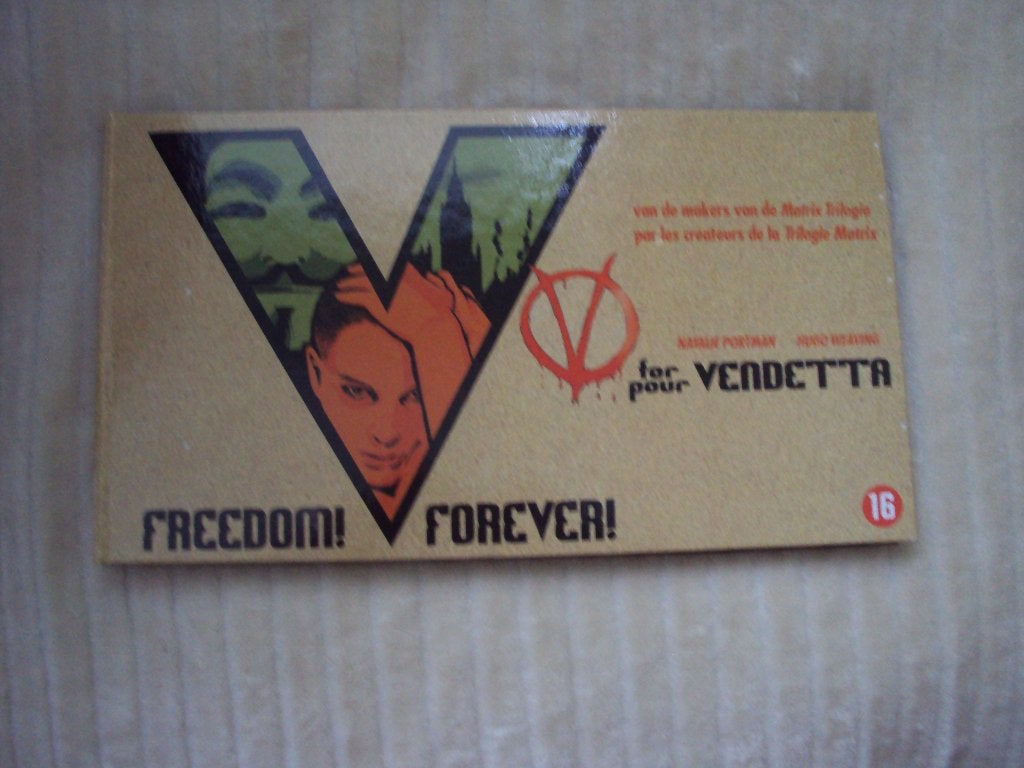 V For Vendetta (Collectors Item) (2 DVD's)2005, Vanaf 16 jaar, Ophalen of Verzenden, Zo goed als nieuw, Actie