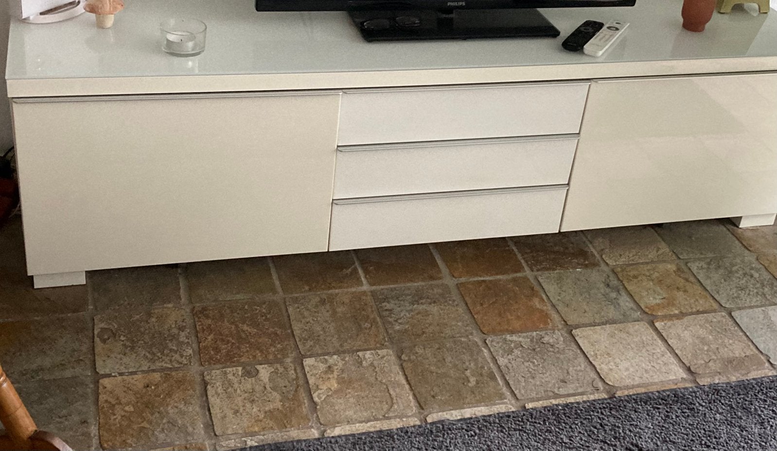 IKEA TV meubel Besta Burs, Ophalen, Overige materialen, Gebruikt, 150 tot 200 cm