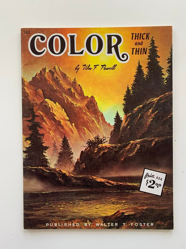 Color Thick and Thin door Wm F Powell, 182, Walter Foster, Ophalen of Verzenden, Boek of Gids