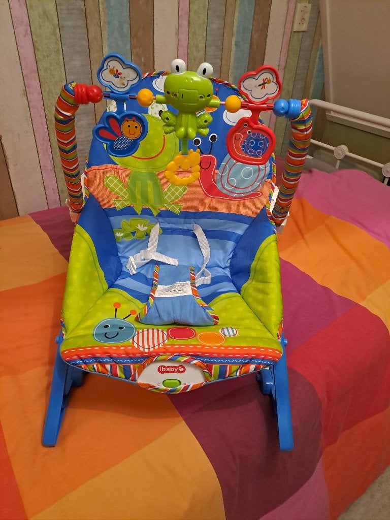 Baby stoeltje met muziek en trilfunctie, Ophalen, Zo goed als nieuw, Overige typen