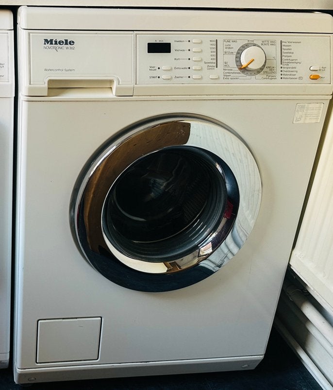 Miele Novotronic W362 Wasmachine Watercontrol-System, Ophalen, Gebruikt, Voorlader, Wolwasprogramma