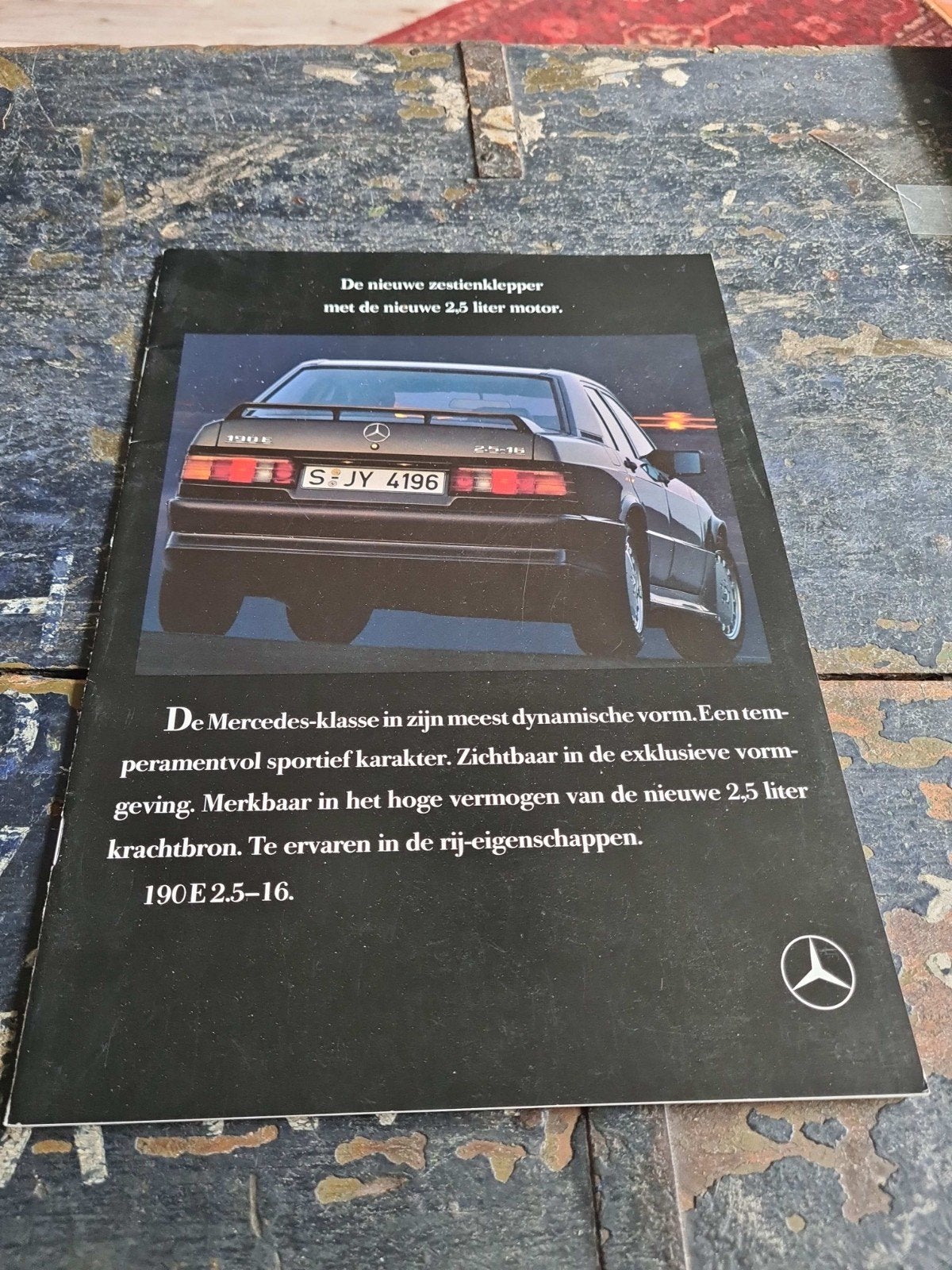 Mercedes 190 E 2.5-16  2/89, Ophalen of Verzenden, Zo goed als nieuw, Mercedes