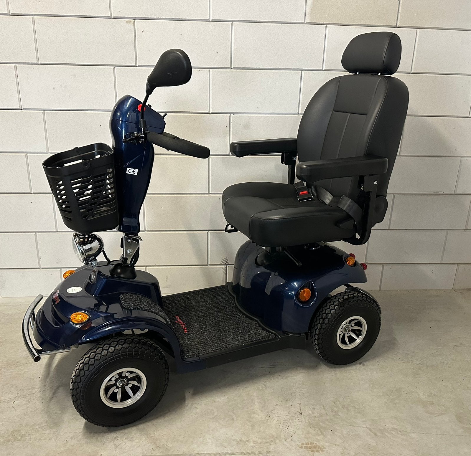Scootmobiel Freerider Tiger 4, Ophalen of Verzenden, 16 km/u of meer, Mango, 26 t/m 35 km