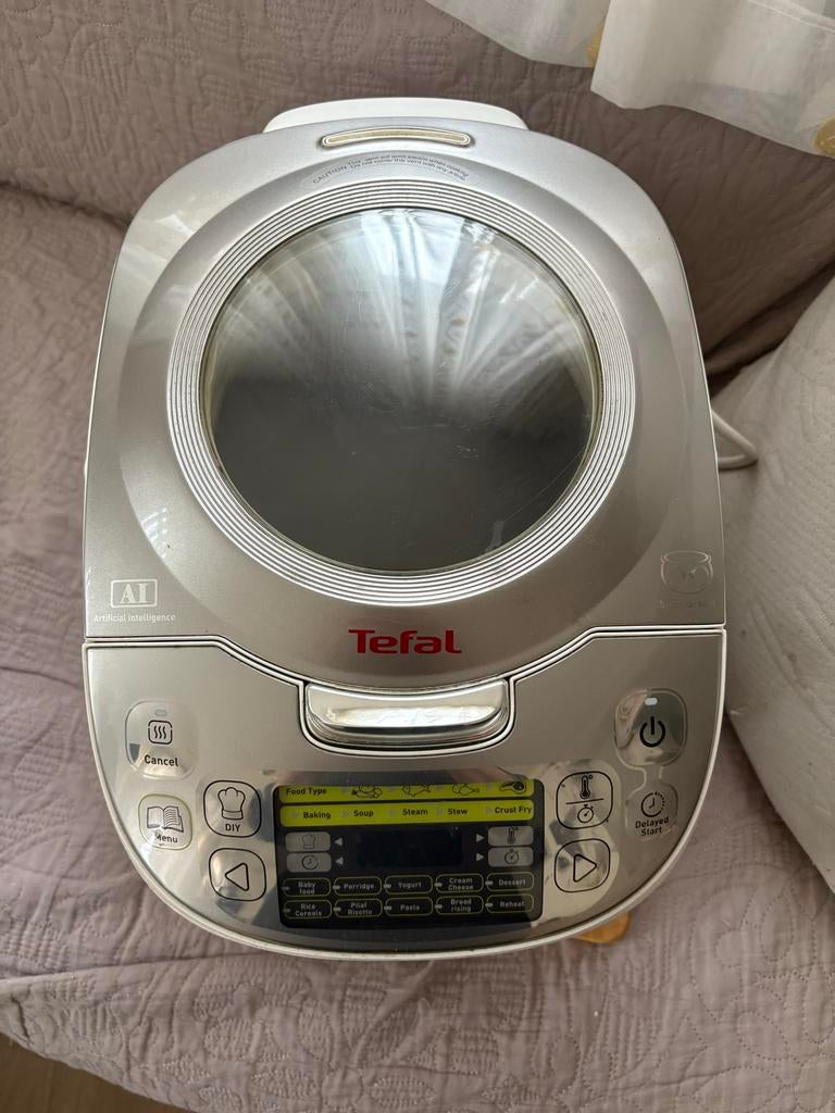 Tefal Multicooker RK812110-model R23, 4 liter of meer, Ophalen of Verzenden, Gebruikt, 1 snelheid