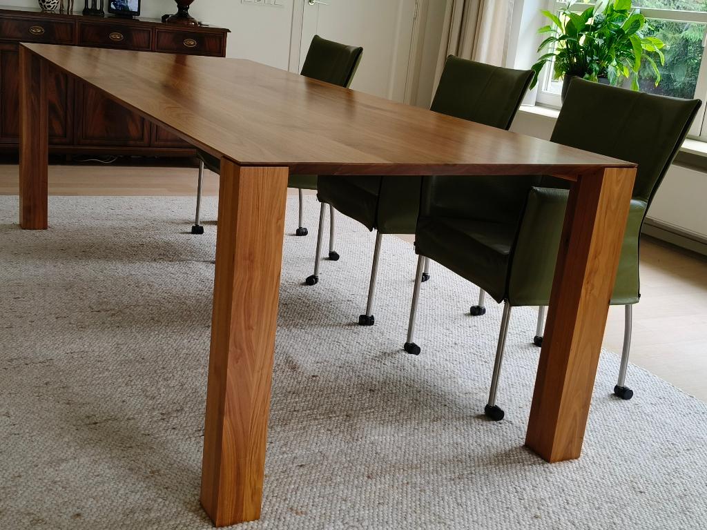 Eettafel, Ophalen, 200 cm of meer, 50 tot 100 cm, Zo goed als nieuw