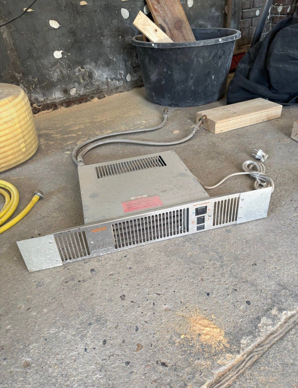 Mysom plintverwarming kickspace 500 zowel koel al warmte, Ophalen, 500 tot 800 watt, Minder dan 30 cm, Overige typen
