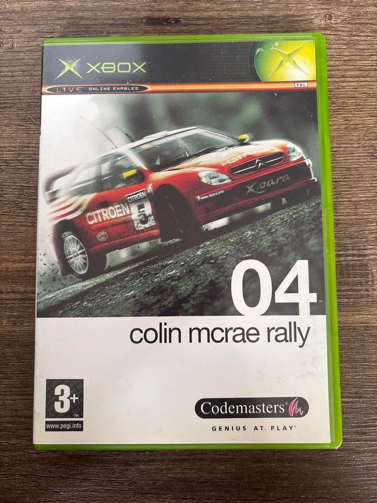 Colin McRae Rally 04 - Xbox (PAL), Gebruikt, 1 speler, Racen en Vliegen, Eén computer