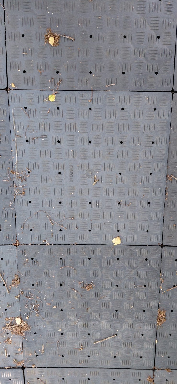 tegels, Ophalen, Hout