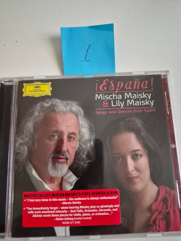 Mischa Maisky & Lily Maisky - ¡España! CD, Ophalen of Verzenden, Zo goed als nieuw, Overige genres