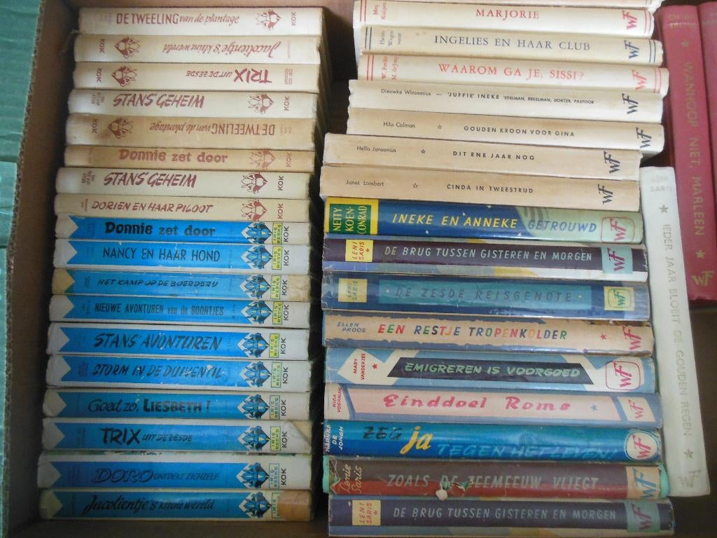Grote partij oude jeugdboeken, Boeken, Ophalen, Gelezen, Fictie algemeen