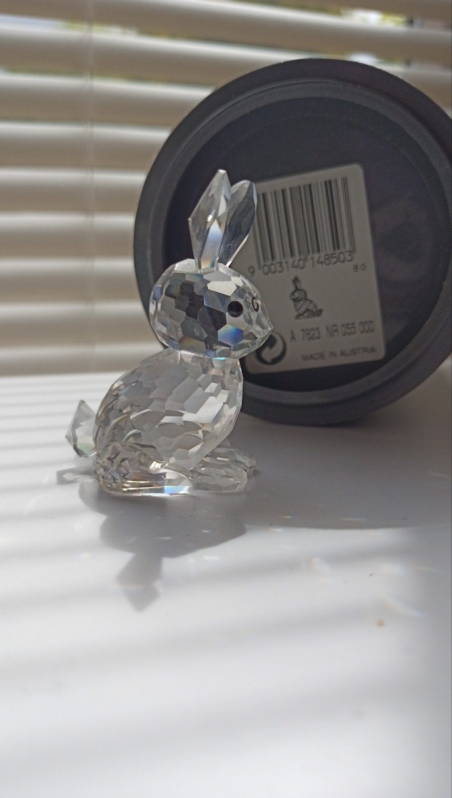 Swarovski haas moeder, Ophalen of Verzenden, Zo goed als nieuw, Figuurtje